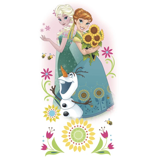 Roommates Room Mates DISNEY Frozen Anna, Elsa & Olaf Mehrfarbig 3 Roommates Room Mates DISNEY Frozen Anna, Elsa & Olaf Mehrfarbig