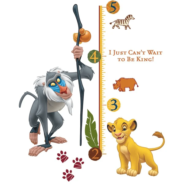 Roommates Room Mates DISNEY König Der Löwen Rafiki Mehrfarbig 3 Roommates Room Mates DISNEY König Der Löwen Rafiki Mehrfarbig