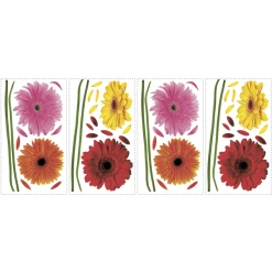 Roommates Room Mates Gerbera Mehrfarbig