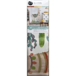 Roommates Room Mates Lama Mit Pompons Mehrfarbig