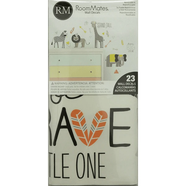 Roommates Room Mates Little Explorer Tiere Mehrfarbig 3 Roommates Room Mates Little Explorer Tiere Mehrfarbig