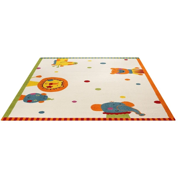 Sigikid Kinderteppich Animal Festival Weiss 4 Sigikid Kinderteppich Animal Festival Weiss - Image 2