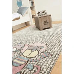 Sigikid Kinderteppich Patchwork Sweety Beige Sand Rosa -Bieco-Shop sigikid kinderteppich patchwork sweety beige sand rosa a372702 4