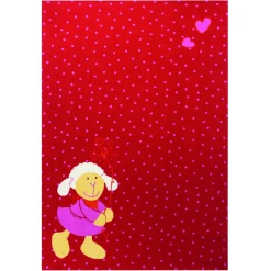 Sigikid Kinderteppich Schnuggi Rot