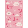 Smart Kids Kinderteppich LaLeLu Pink -Bieco-Shop smart kids kinderteppich lalelu pink a373089