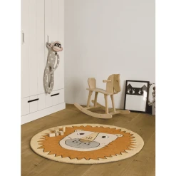 Smart Kids Kinderteppich Linus Orange -Bieco-Shop smart kids kinderteppich linus orange a373099 3