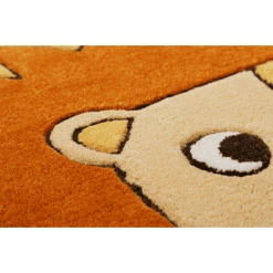 Smart Kids Kinderteppich Linus Orange -Bieco-Shop smart kids kinderteppich linus orange a373099 4