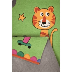 Smart Kids Kinderteppich Little Artists Grün -Bieco-Shop smart kids kinderteppich little artists gruen a372510 2