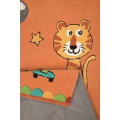 Smart Kids Kinderteppich Little Artists Orange -Bieco-Shop smart kids kinderteppich little artists orange a372511 2