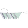 Ullenboom Wimpelkette Mint Grau 325cm -Bieco-Shop ullenboom wimpelkette mint grau 325cm a266675