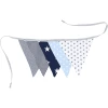 Ullenboom Wimpelkette & Stoffgirlande 190 Cm (5 Wimpel) Blau Hellblau Grau -Bieco-Shop ullenboom wimpelkette stoffgirlande 190 cm 5 wimpel blau hellblau grau a270030