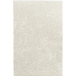 Wecon Home Basics Hochflorteppich Fanny Creme Weiß