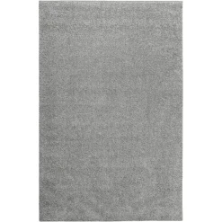 Wecon Home Basics Hochflorteppich Greta Hellgrau