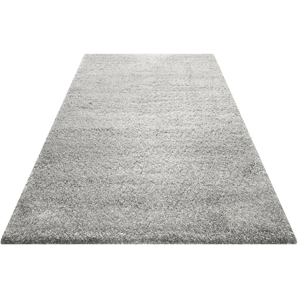 Wecon Home Basics Hochflorteppich Paula Hellgrau Creme Meliert 4 Wecon Home Basics Hochflorteppich Paula Hellgrau Creme Meliert - Image 2