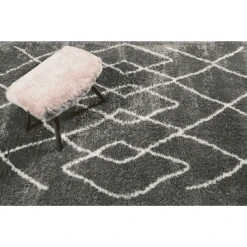 Wecon Home Hochflorteppich Afella Grau Weiss -Bieco-Shop wecon home hochflorteppich afella grau weiss a372693 3