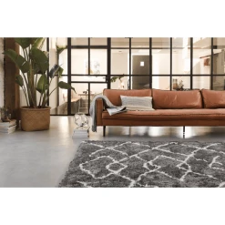 Wecon Home Hochflorteppich Afella Grau Weiss -Bieco-Shop wecon home hochflorteppich afella grau weiss a372693 4