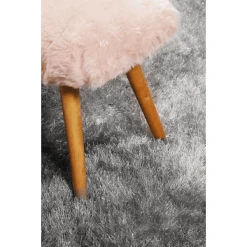 Wecon Home Hochflorteppich Shiny Touch Grau -Bieco-Shop wecon home hochflorteppich shiny touch grau a415288 5