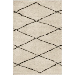 Wecon Home Hochflorteppich STUDIO One Creme Beige