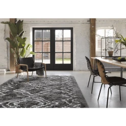 Wecon Home Hochflorteppich Yagour Grau/weiß -Bieco-Shop wecon home hochflorteppich yagour grau weiss a372690 4