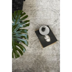 Wecon Home Kurzflorteppich Baroque Vintage Silber -Bieco-Shop wecon home kurzflorteppich baroque vintage silber a372958 3