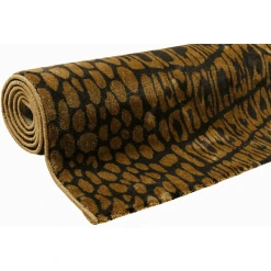 Wecon Home Kurzflorteppich Croco Braun -Bieco-Shop wecon home kurzflorteppich croco braun a372525 3