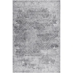 Wecon Home Kurzflorteppich Grace Grau