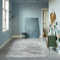 Wecon Home Kurzflorteppich Grace Grau -Bieco-Shop wecon home kurzflorteppich grace grau a373398 3