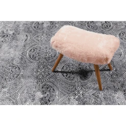 Wecon Home Kurzflorteppich Grace Grau -Bieco-Shop wecon home kurzflorteppich grace grau a373398 4