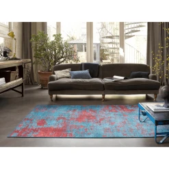 Wecon Home Kurzflorteppich Hot Spring Blau -Bieco-Shop wecon home kurzflorteppich hot spring blau a372899 3