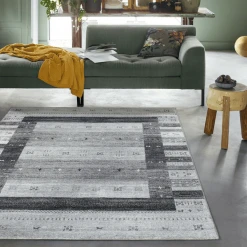 Wecon Home Kurzflorteppich Igor Grau -Bieco-Shop wecon home kurzflorteppich igor grau a373124 4