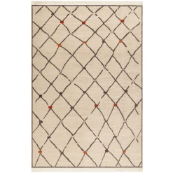 Wecon Home Kurzflorteppich Marché Bonsecours Beige