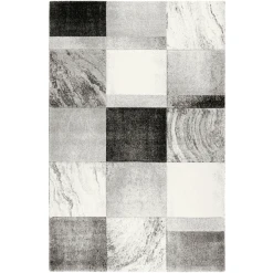 Wecon Home Kurzflorteppich MIRAGE Silber