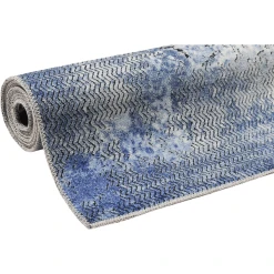 Wecon Home Kurzflorteppich Radiate Graublau -Bieco-Shop wecon home kurzflorteppich radiate graublau a373395 8