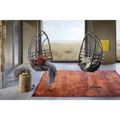 Wecon Home Kurzflorteppich Radiate Rost -Bieco-Shop wecon home kurzflorteppich radiate rost a373396 3