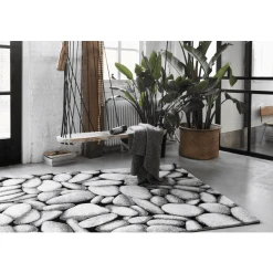 Wecon Home Kurzflorteppich Stony Island Grau -Bieco-Shop wecon home kurzflorteppich stony island grau a372686 3