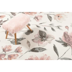 Wecon Home Kurzflorteppich SUMMER BREEZE Weiß -Bieco-Shop wecon home kurzflorteppich summer breeze weiss a372921 2