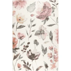 Wecon Home Kurzflorteppich SUMMER BREEZE Weiß