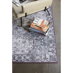 Wecon Home Kurzflorteppich Synchronize Lila -Bieco-Shop wecon home kurzflorteppich synchronize lila a372896 3