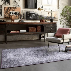 Wecon Home Kurzflorteppich Synchronize Lila -Bieco-Shop wecon home kurzflorteppich synchronize lila a372896 4