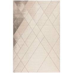 Wecon Home Kurzflorteppich Velvet Walk Rosa