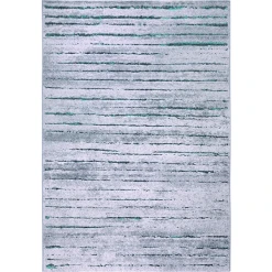 Wecon Home Kurzflorteppich Woodland Grau Grün