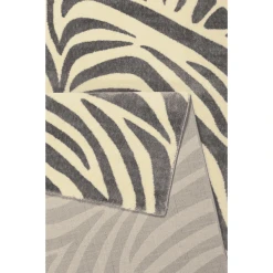Wecon Home Kurzflorteppich Zebra Grau/creme -Bieco-Shop wecon home kurzflorteppich zebra grau creme a372533 2