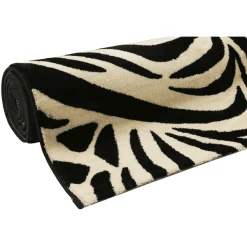 Wecon Home Kurzflorteppich Zebra Schwarz/creme -Bieco-Shop wecon home kurzflorteppich zebra schwarz creme a372531 3